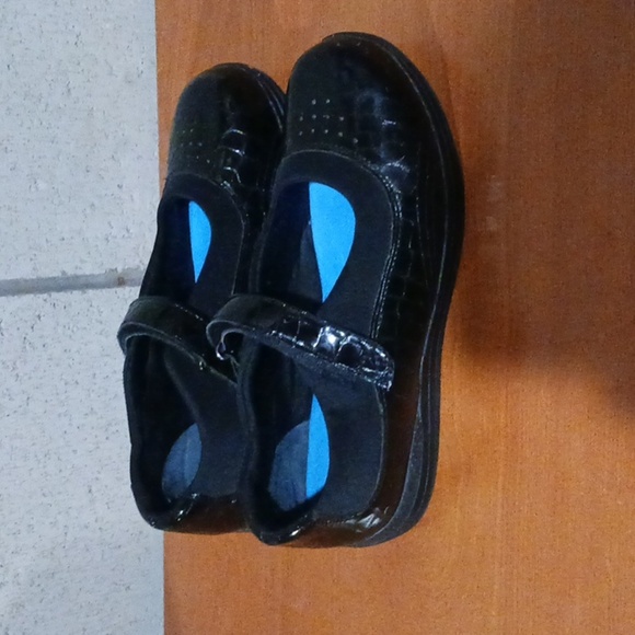 Drew Orthopedic Black Mary Janes Womens Size 12W (B5) - Picture 4 of 6